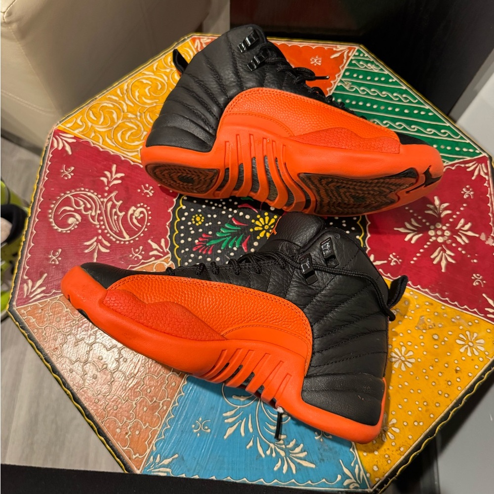 WNBA All-Star Jordan 12 Brilliant Orange - Picture 3 of 5